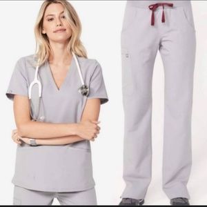 Cement Figs scrub set